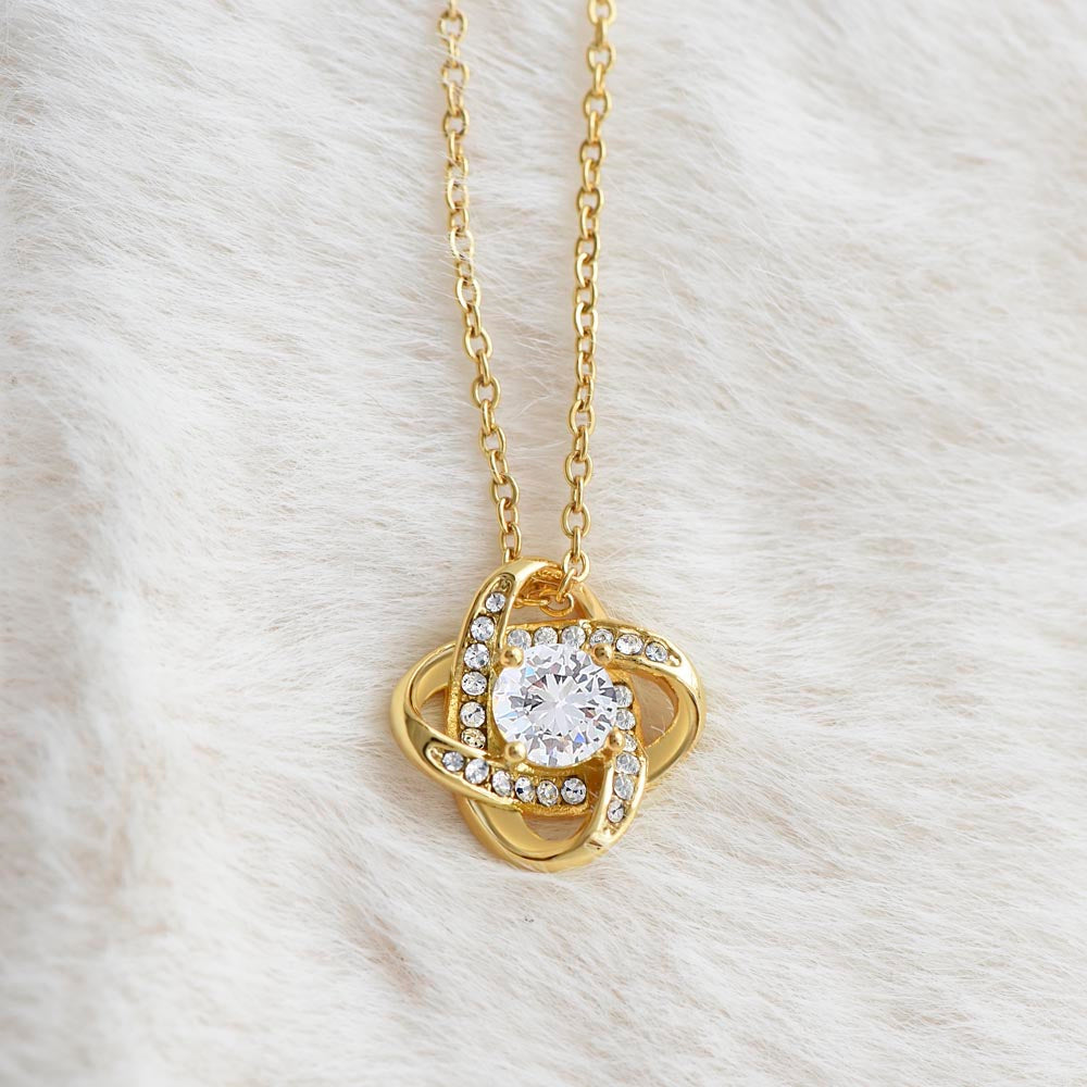 Daughter from Parent | Love Knot Necklace | Gift for Daughter