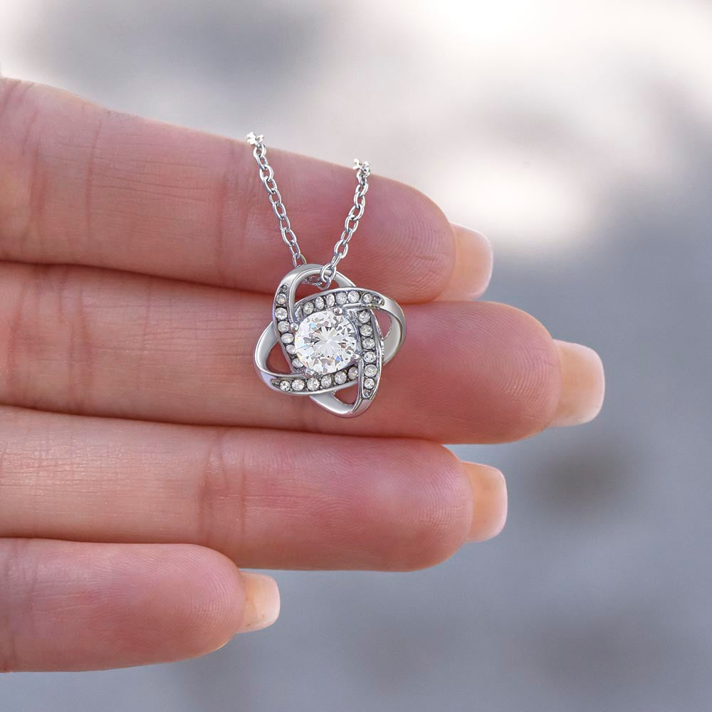 Daughter from Parent | Love Knot Necklace | Gift for Daughter