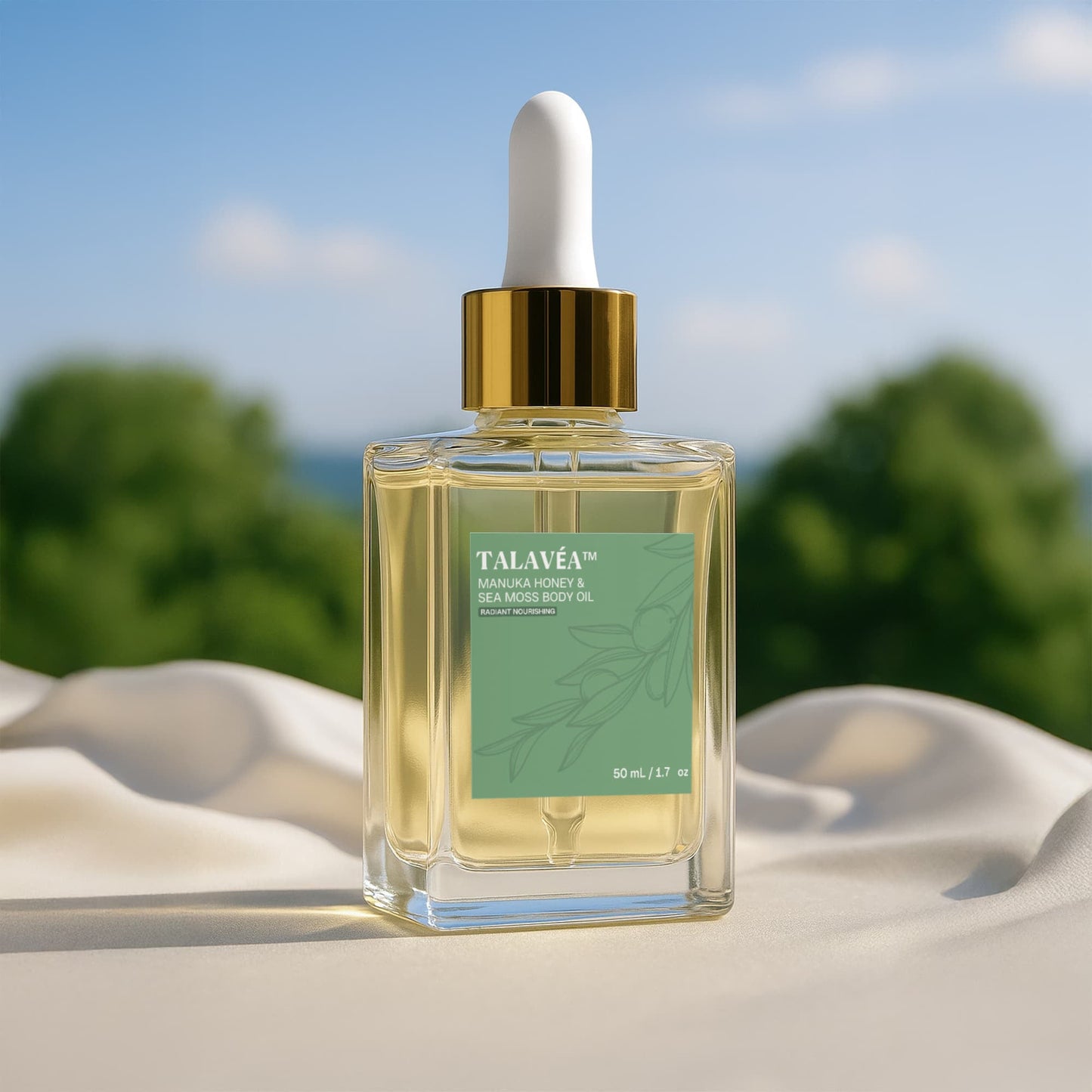 TALAVÉA™ Sea Moss Post-Shave Oil