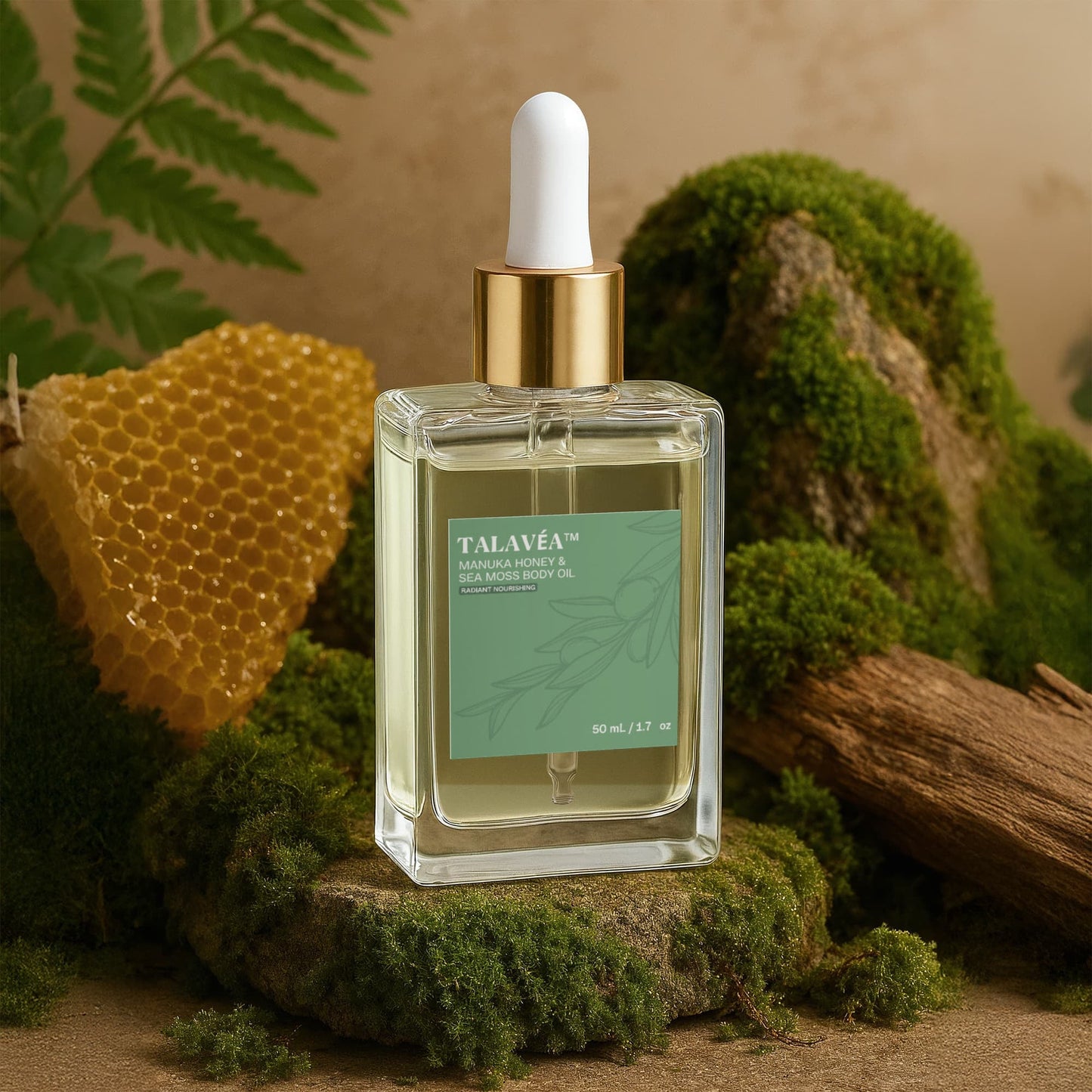 TALAVÉA™ Sea Moss Post-Shave Oil