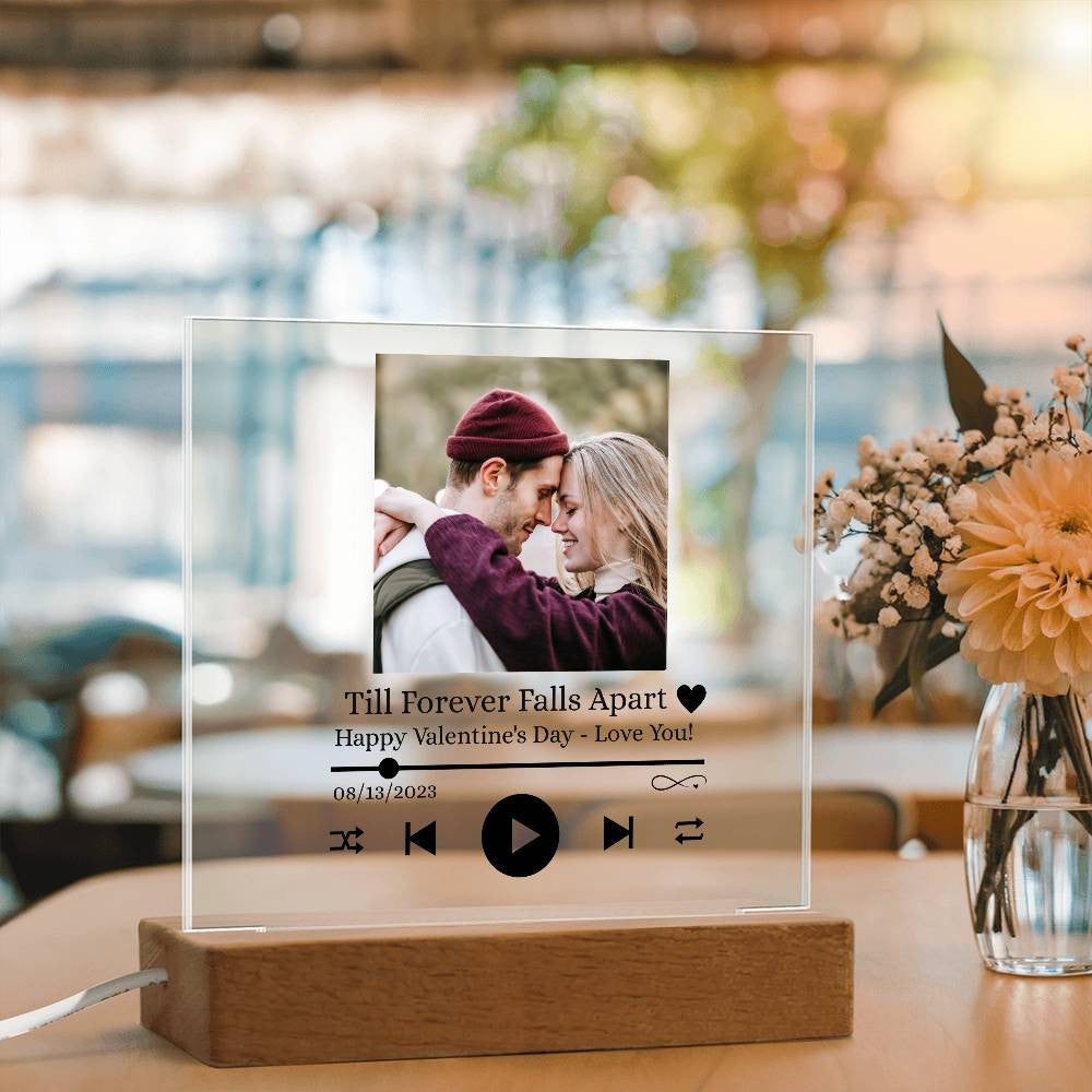 Personalized Song Plaque