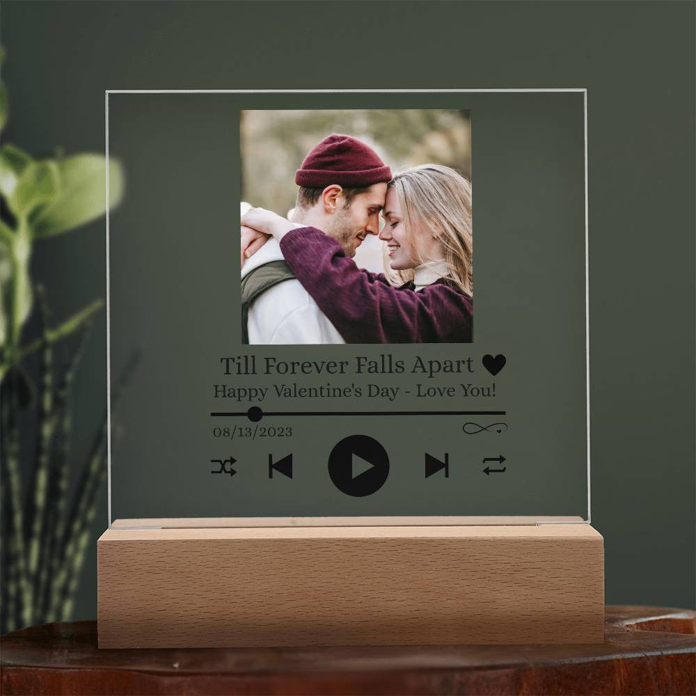 Personalized Song Plaque