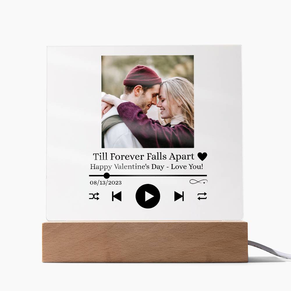 Personalized Song Plaque