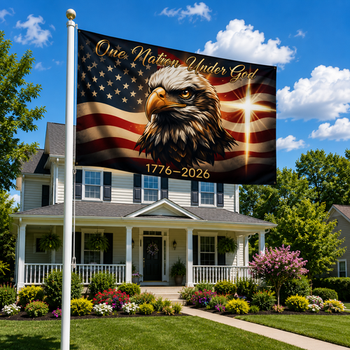 One Nation Under God America 250 Flag