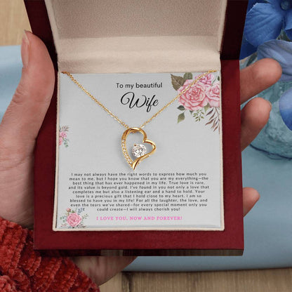 Wife Heart Necklace | Gifts for Her
