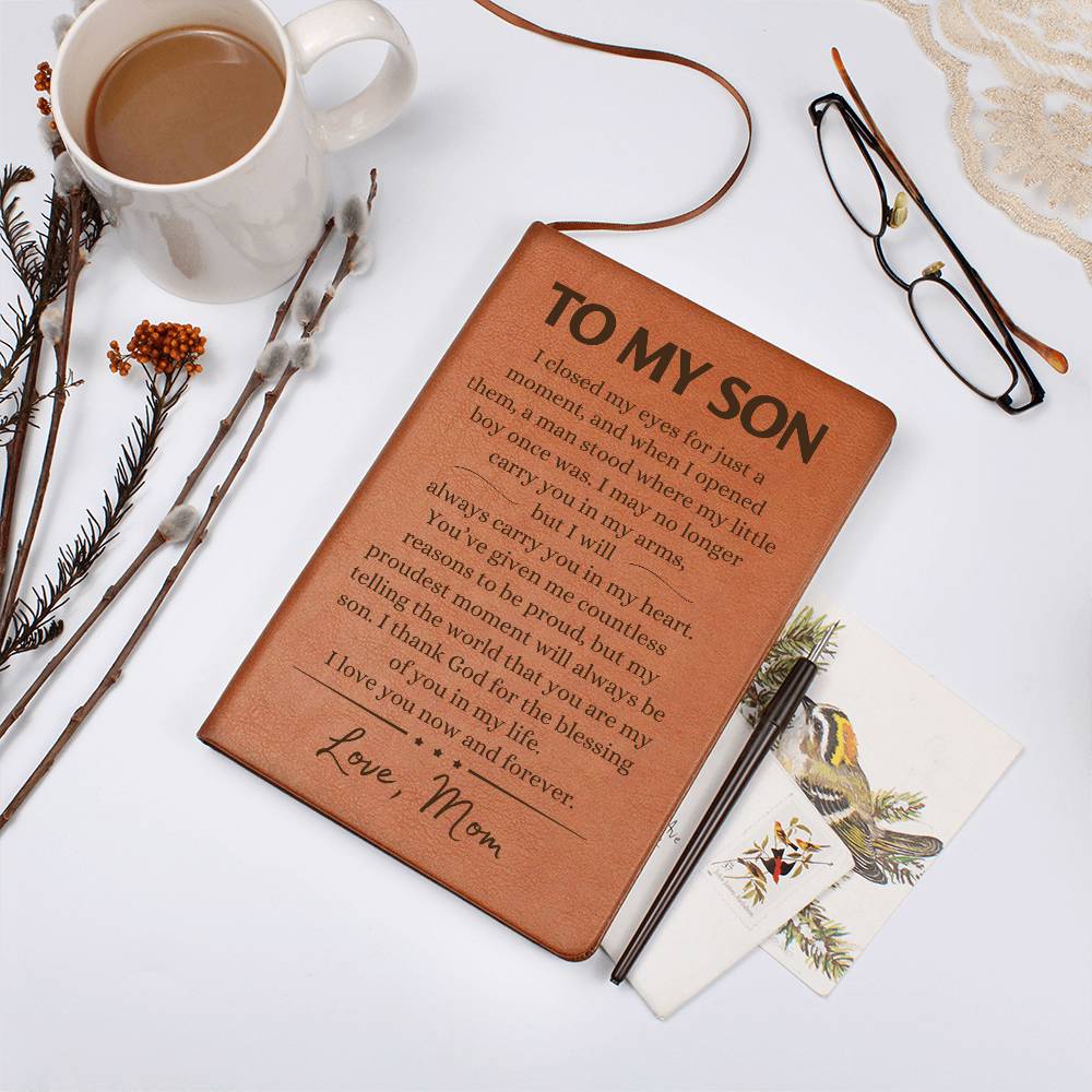 Son from Mom | Loving Journal Book | Gift for Son