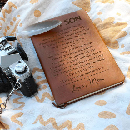 Son from Mom | Loving Journal Book | Gift for Son