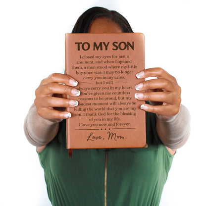 Son from Mom | Loving Journal Book | Gift for Son