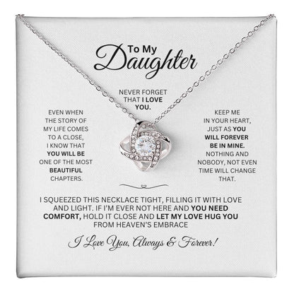 Daughter from Parent | Love Knot Necklace | Gift for Daughter