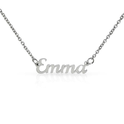Custom Name Necklace • Delicate Script • Fast Ship • Thoughtful Gift for Her