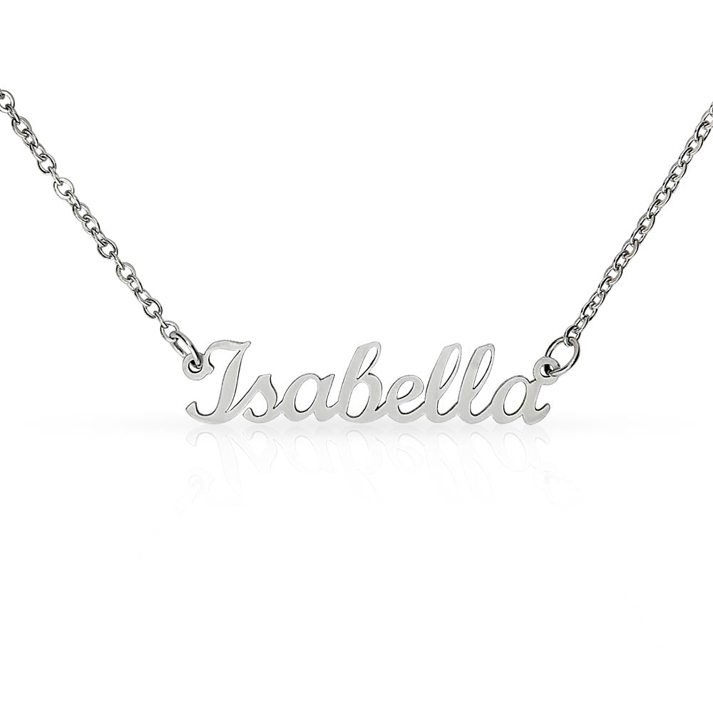 Custom Name Necklace • Delicate Script • Fast Ship • Thoughtful Gift for Her