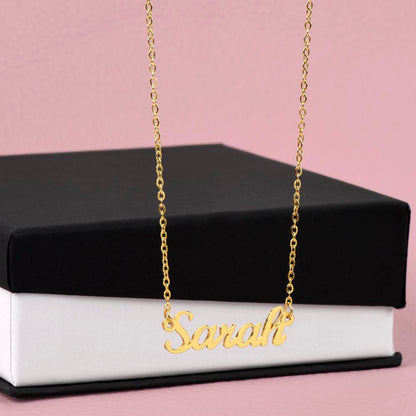 Custom Name Necklace • Delicate Script • Fast Ship • Thoughtful Gift for Her