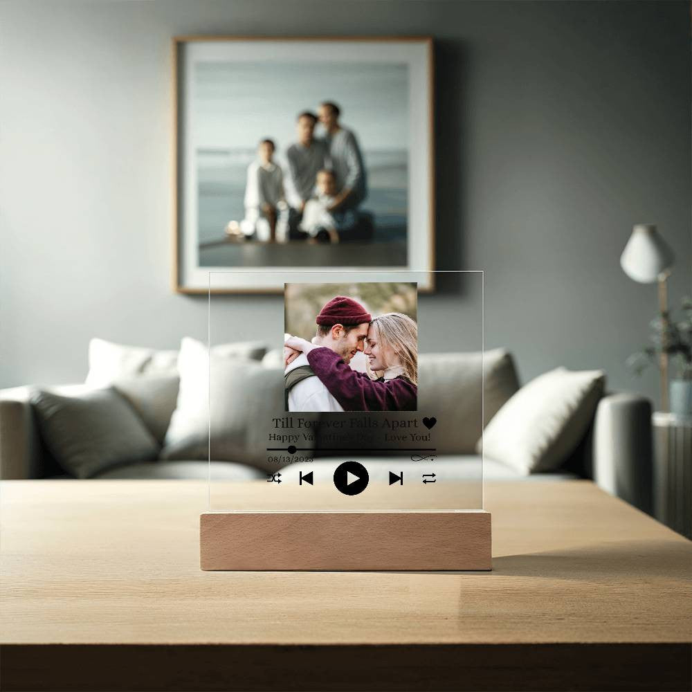 Personalized Song Plaque