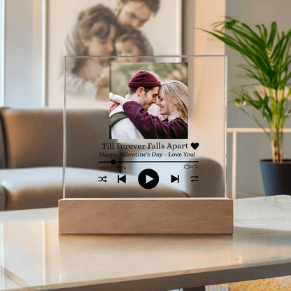 Personalized Song Plaque