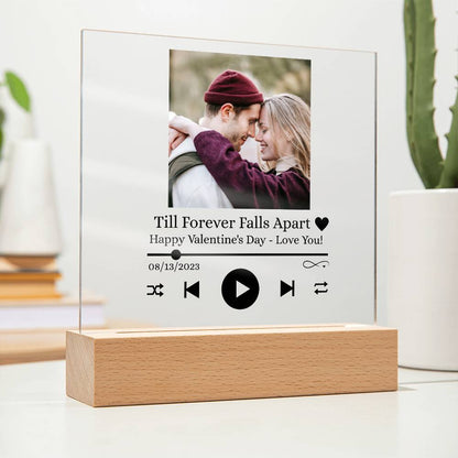 Personalized Song Plaque