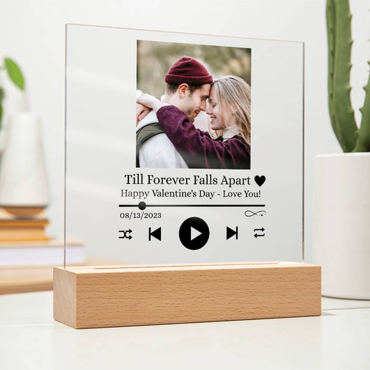 Personalized Song Plaque