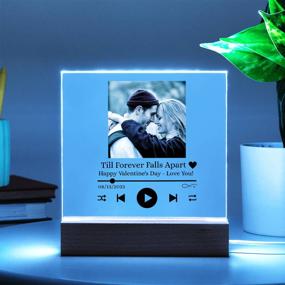 Personalized Song Plaque