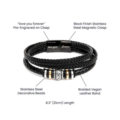 Love You Forever Bracelet Gift