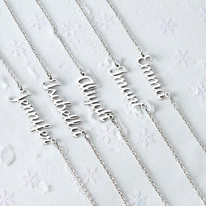 Personalized Name Necklace Gift